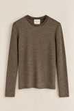 Lurex jersey crew neck T-shirt - FORTE FORTE