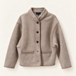 GIACCA OLYMPE - BEIGE GRIGIO - SOEUR