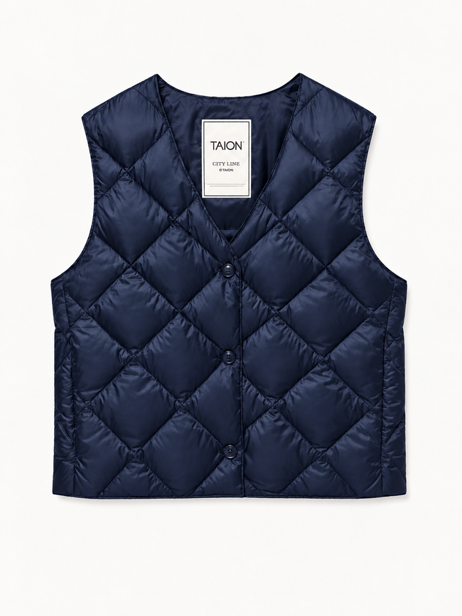 DOWN VEST - TAION