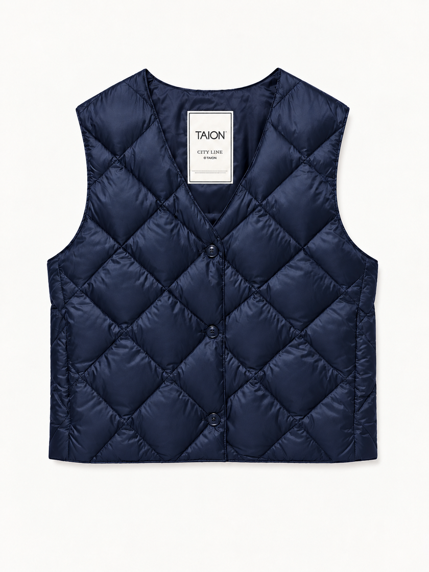 DOWN VEST - TAION