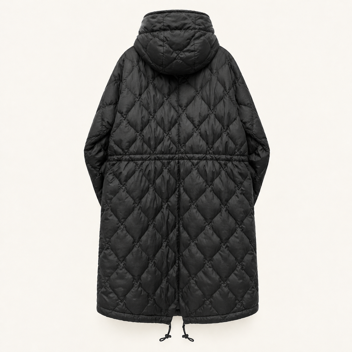 DOWN MOD PARKA - UNIVERSAL WORKS x TAION - BLACK