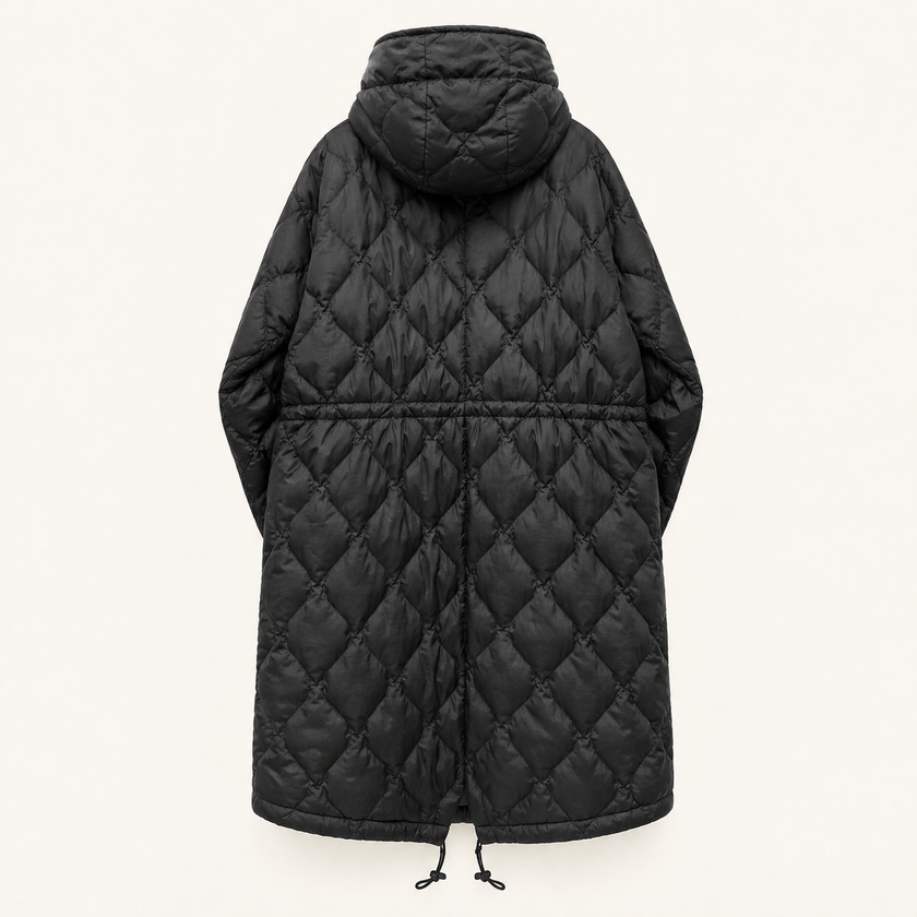 DOWN MOD PARKA - UNIVERSAL WORKS x TAION - BLACK