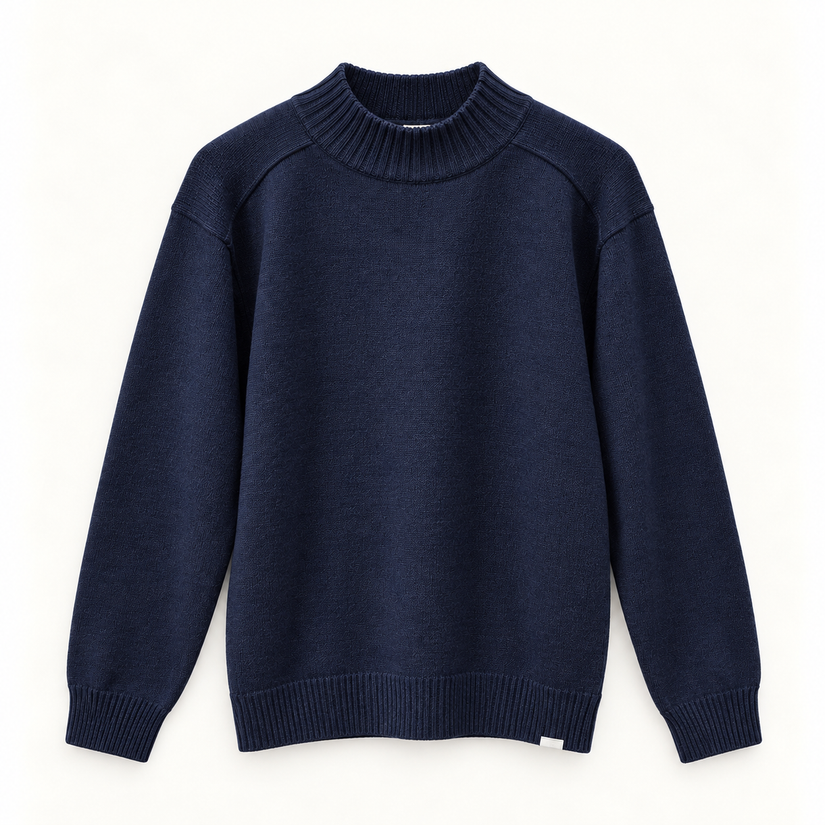 SAGVATNET WOOL ROLL NECK SWEATER - NORSE PROJECTS