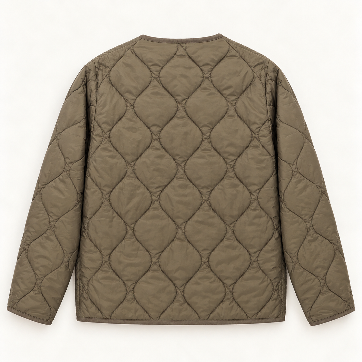 MILITARY V NECK W-ZIP DOWN JKT (Soft Shell) - TAION