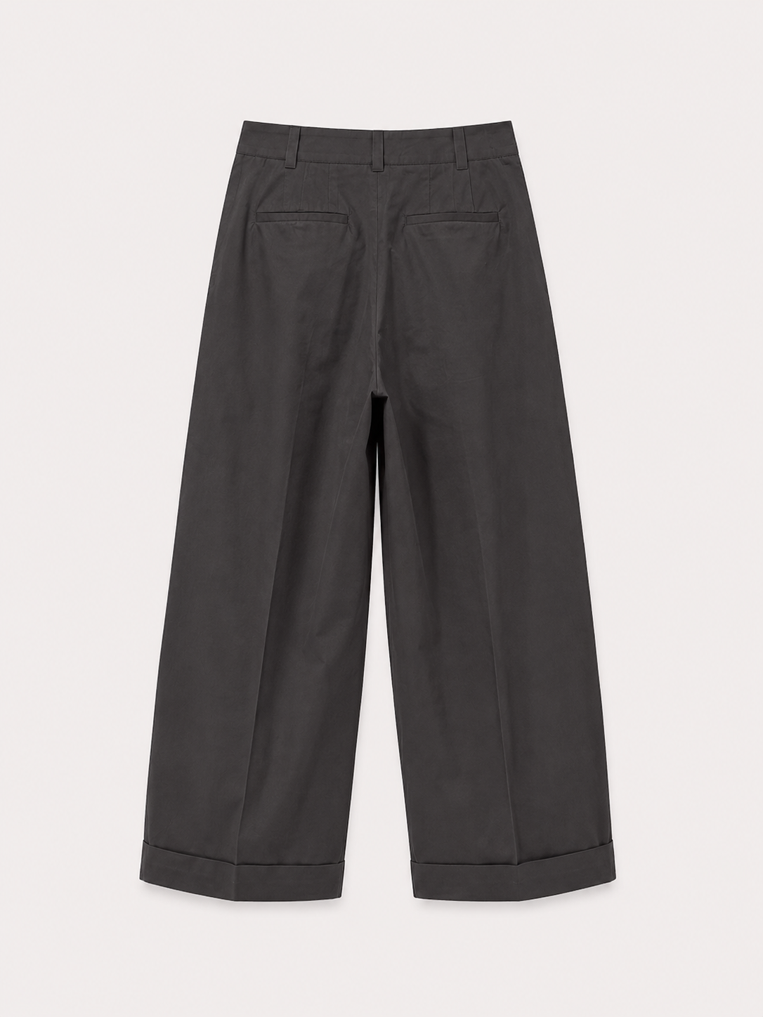 WATSON PLEATED POPLIN TROUSERS - SOEUR