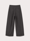 WATSON PLEATED POPLIN TROUSERS - SOEUR