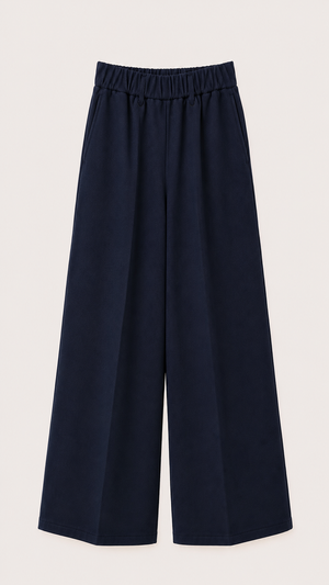 FLOWING TWILL TROUSERS - FORTE FORTE