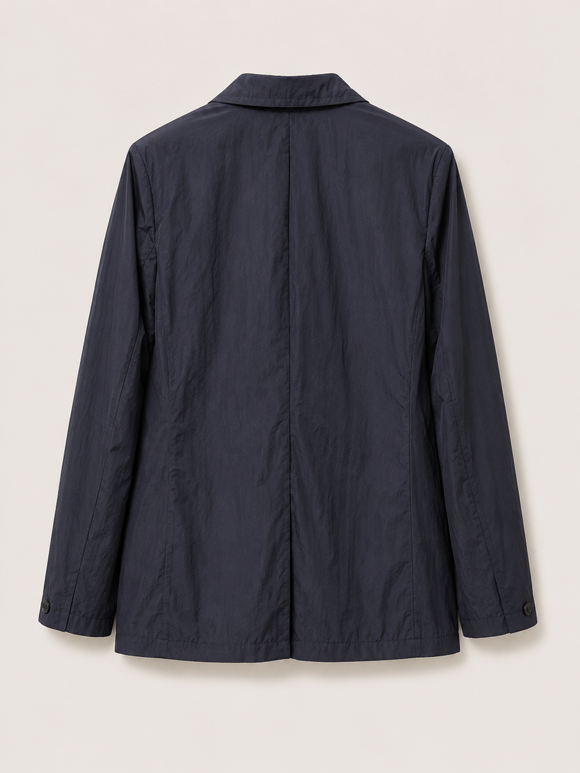 W TAFFETA BLAZER - FORTE FORTE - BLUE