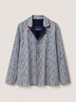W REVERSIBLE BLAZER - I LOVE PÈRO - Blue/LibertyFlowers