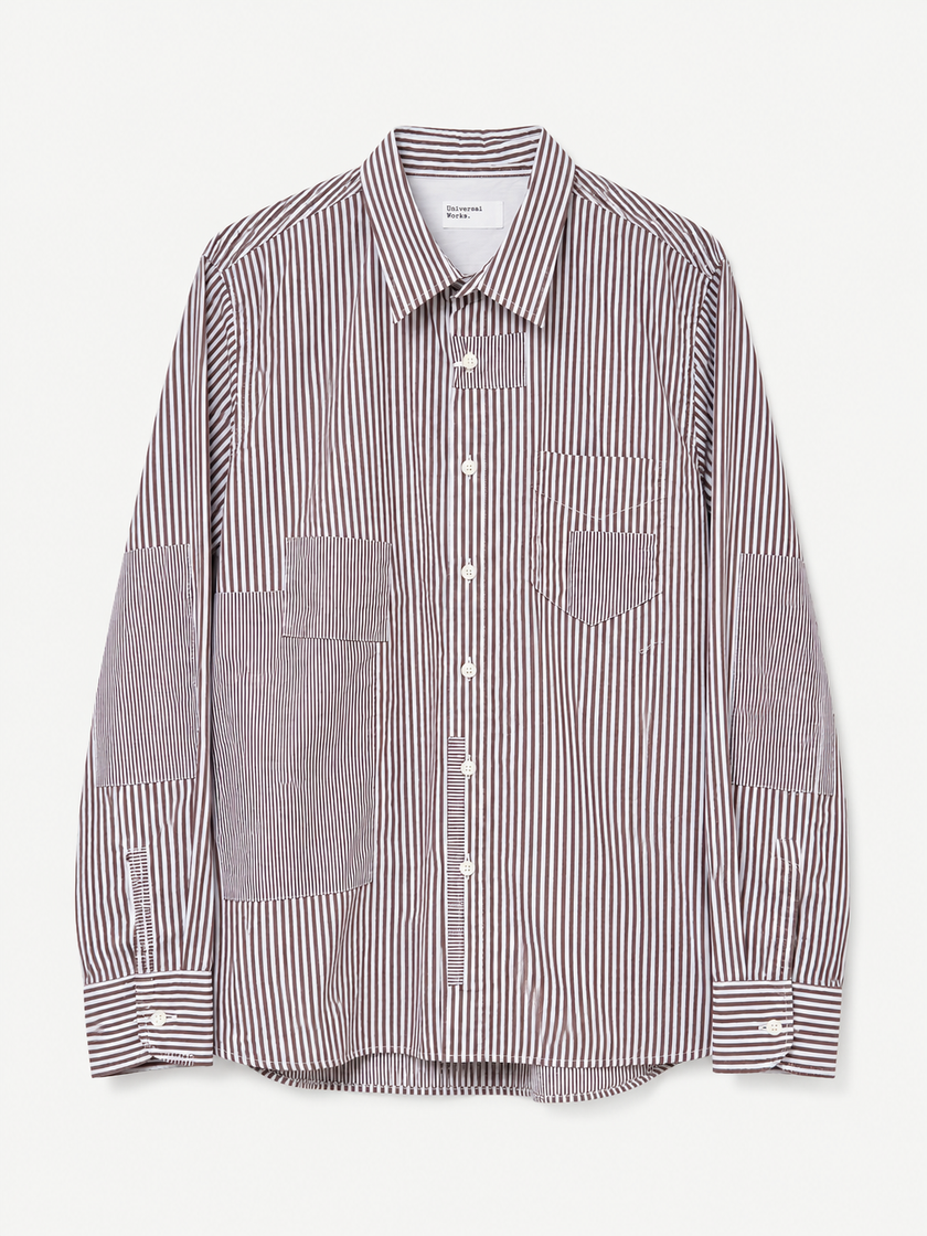 PATCHED SHIRT - UNIVERSAL WORKS
