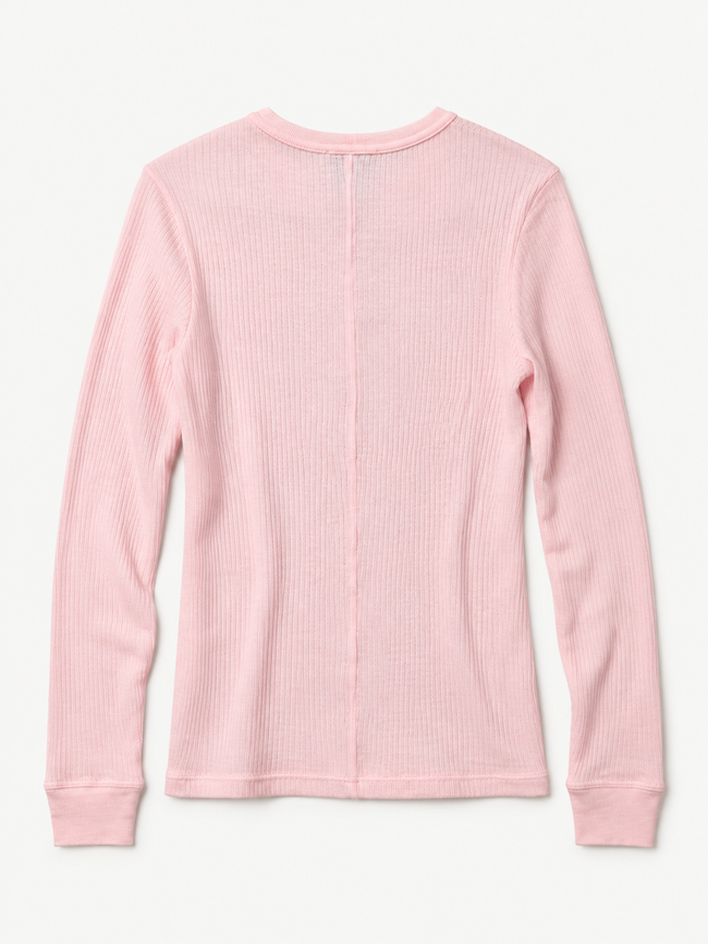 WOOL LONG SLEEVE T-SHIRT - FORTE FORTE
