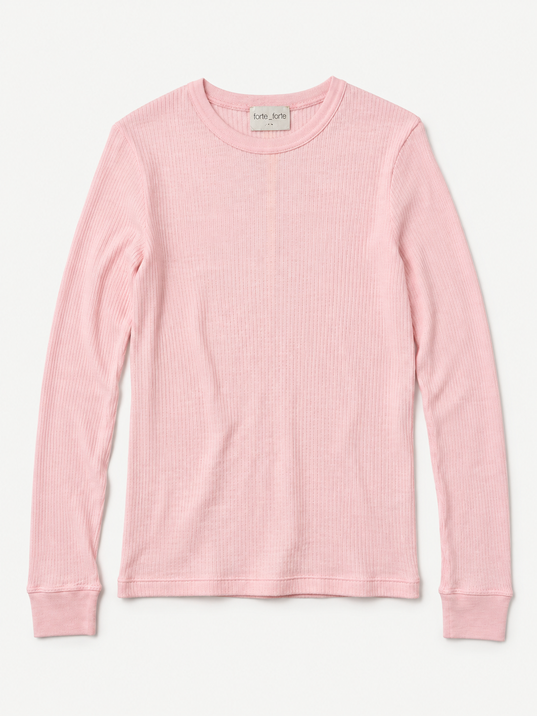 WOOL LONG SLEEVE T-SHIRT - FORTE FORTE