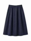 ELASTICATED WAIST MIDI SKIRT - LABO.ART