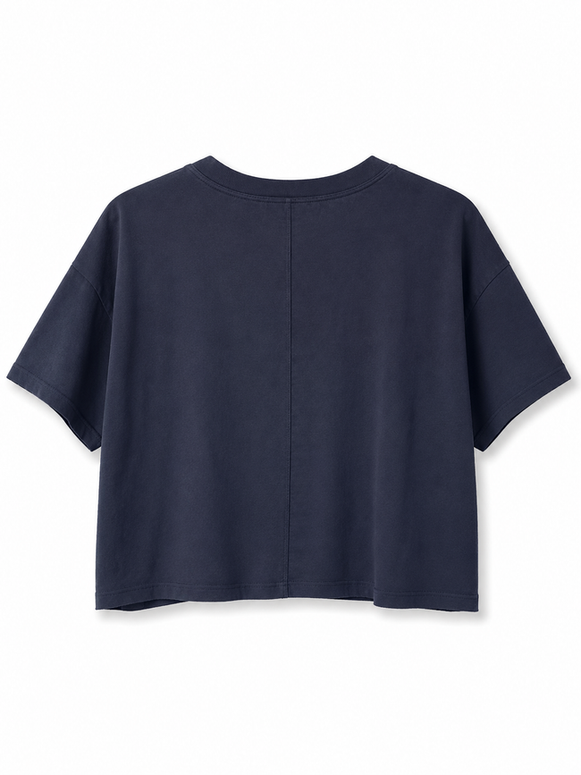 FARPY CROPPER TEE - BELLEROSE