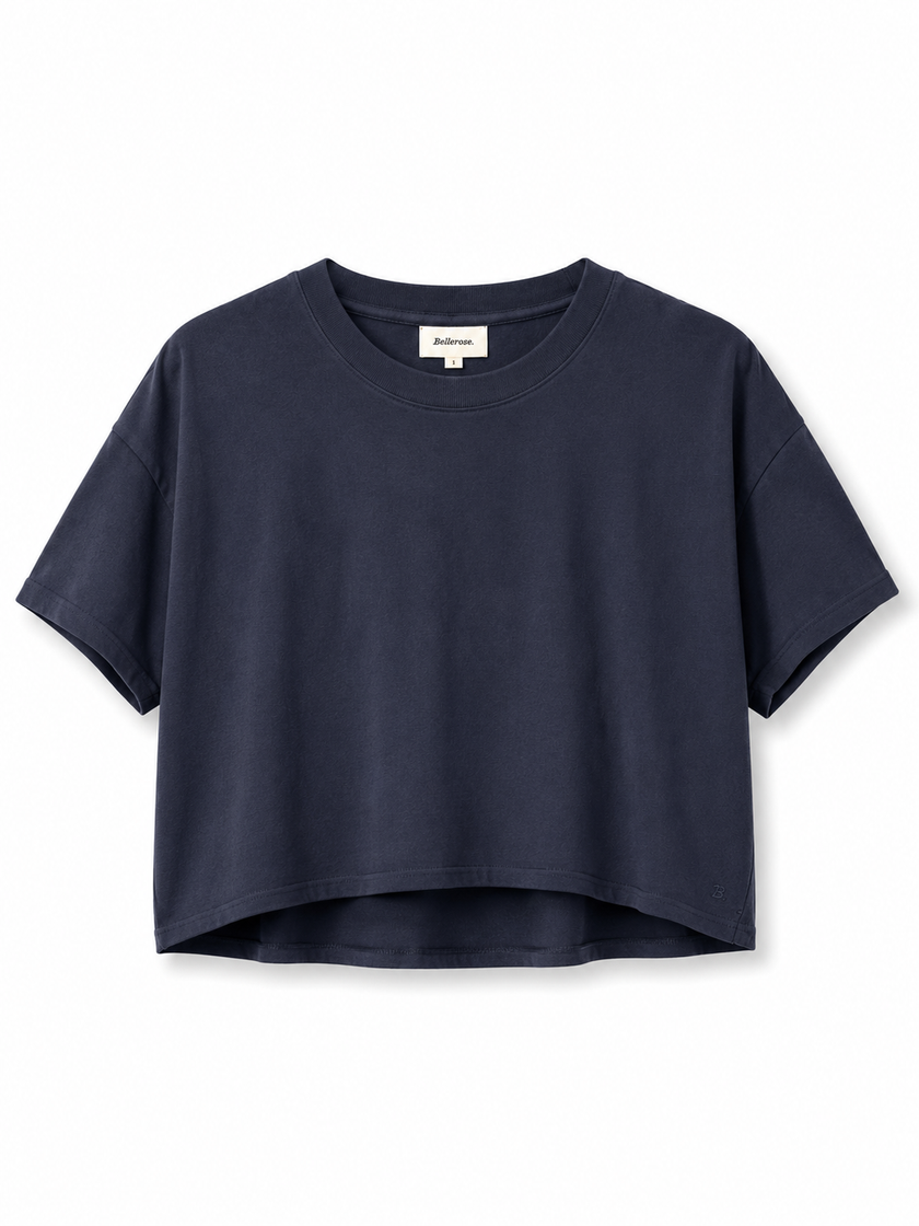 FARPY CROPPER TEE - BELLEROSE