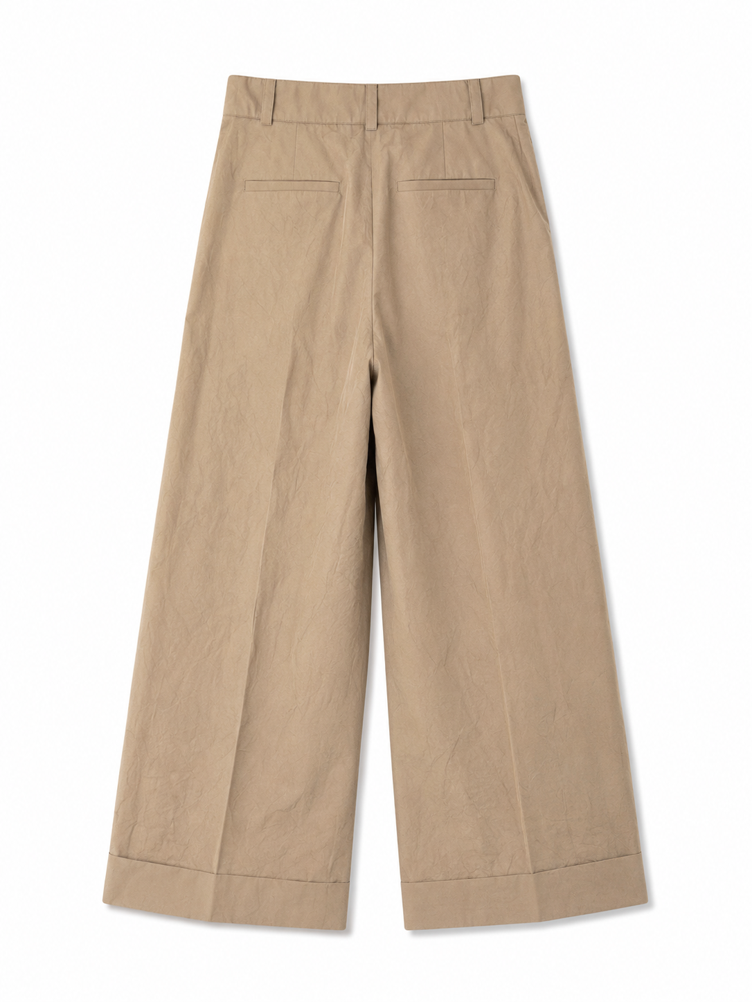 WATSON PLEATED POPLIN TROUSERS - SOEUR