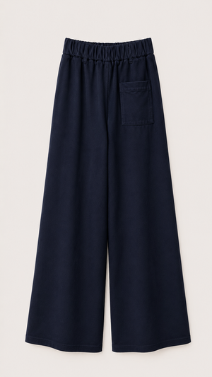 FLOWING TWILL TROUSERS - FORTE FORTE