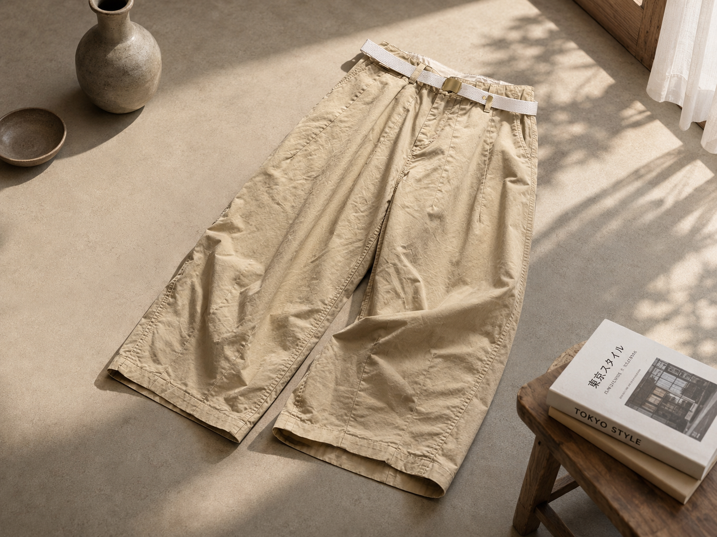 WIDE JAPANESE PANT - MASTER&CO