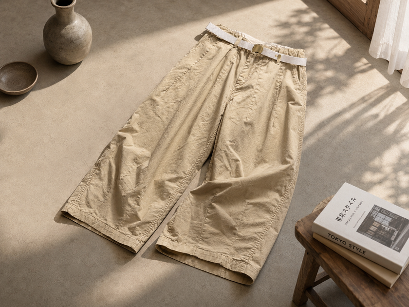 WIDE JAPANESE PANT - MASTER&CO
