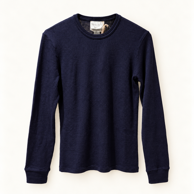 WOOL LONG SLEEVE T-SHIRT - FORTE FORTE