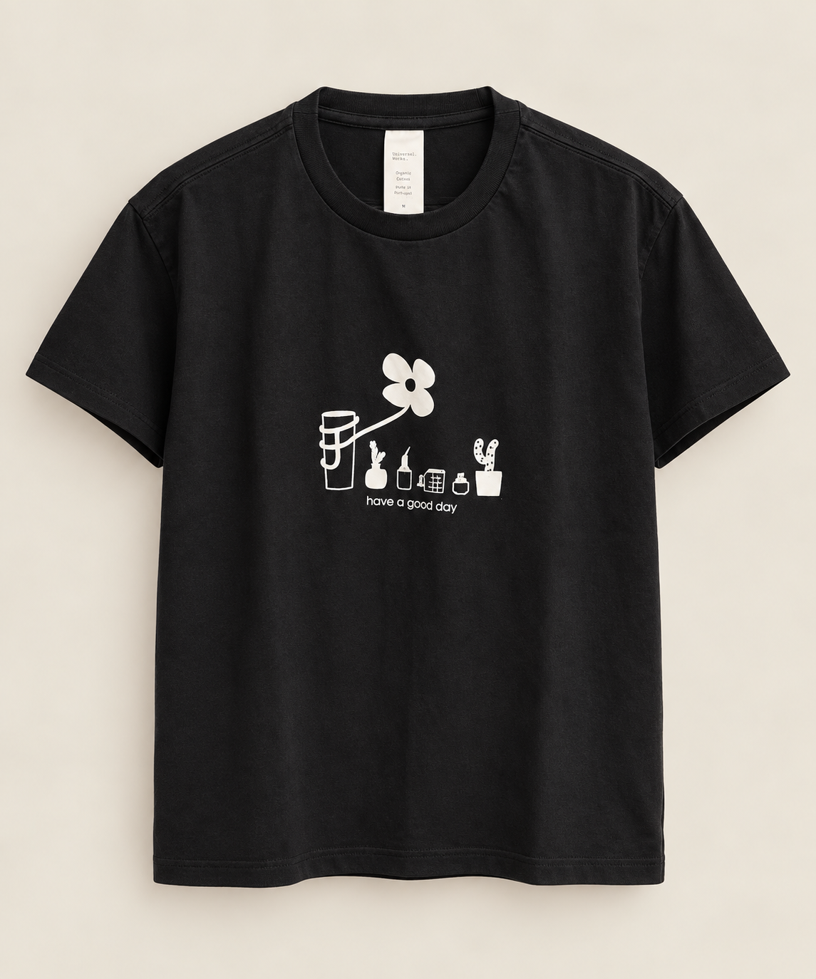 FLOWER PRINT - HAVE A GOOD DAY