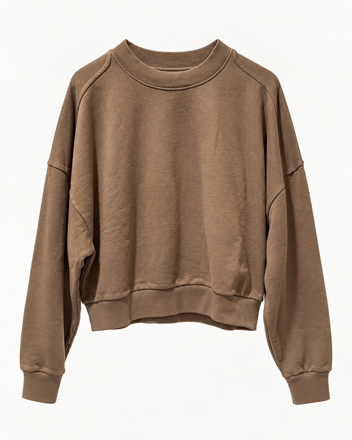 FERNO SWEATSHIRT boxy crewneck - BELLEROSE