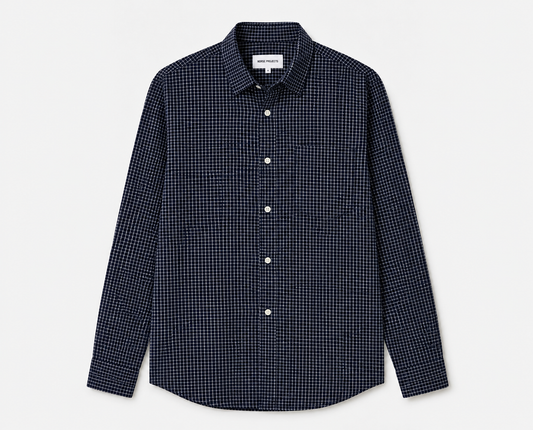 ESPEVIK CHECK OVERSIZED SHIRT - NORSE PROJECTS