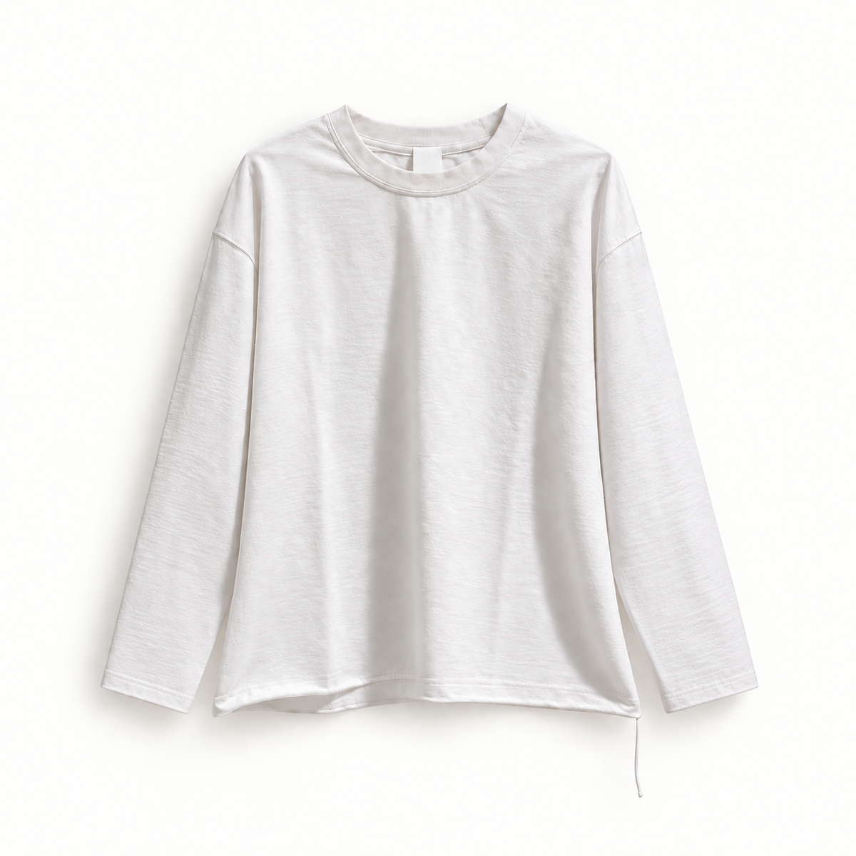 LONG SLEEVES HEAVY T-SHIRT - HAVE A GOOD DAY