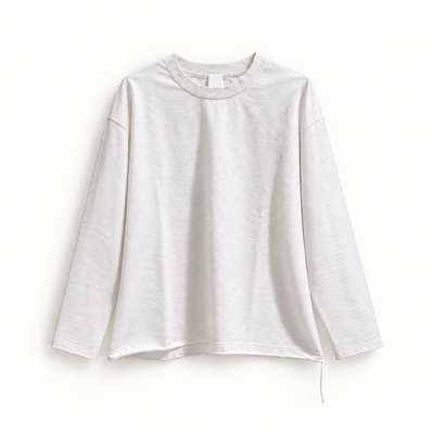 LONG SLEEVES HEAVY T-SHIRT - HAVE A GOOD DAY