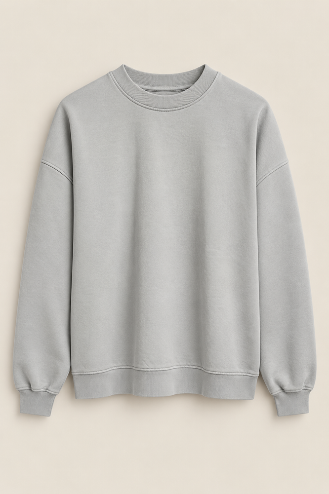 ORGANIC OVERSIZED CREW NECK - COLORFUL STANDARD