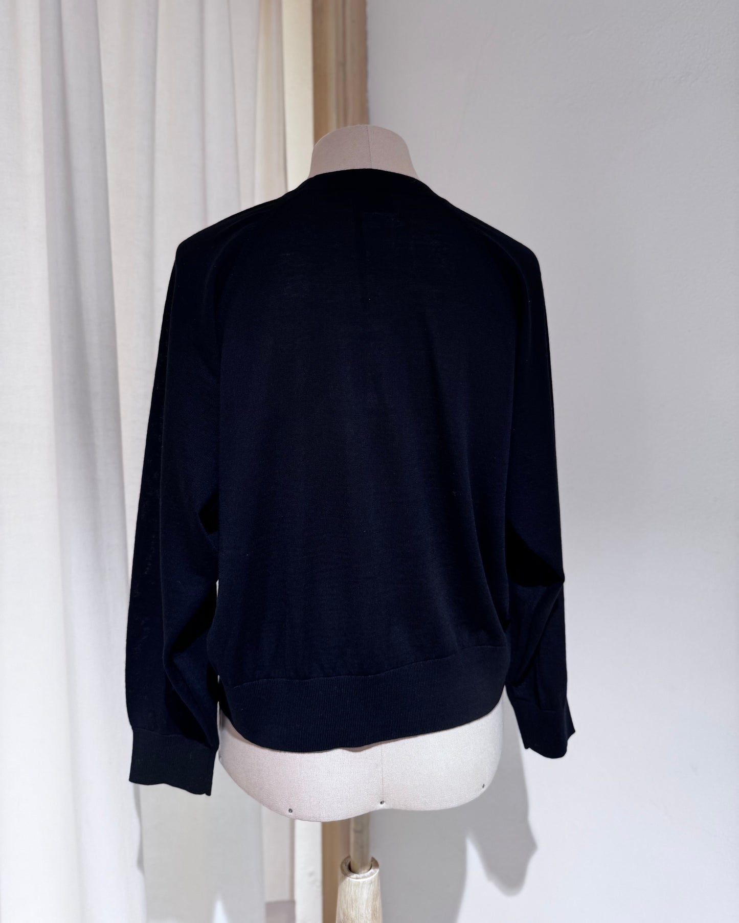 W Knitwear "Felpa" Girocollo FORTE FORTE Black