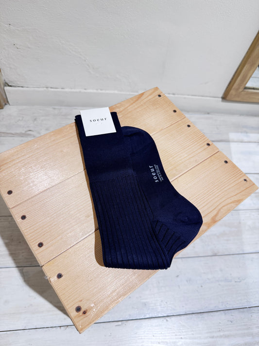 W Walk Socks SOEUR - Blu/Black