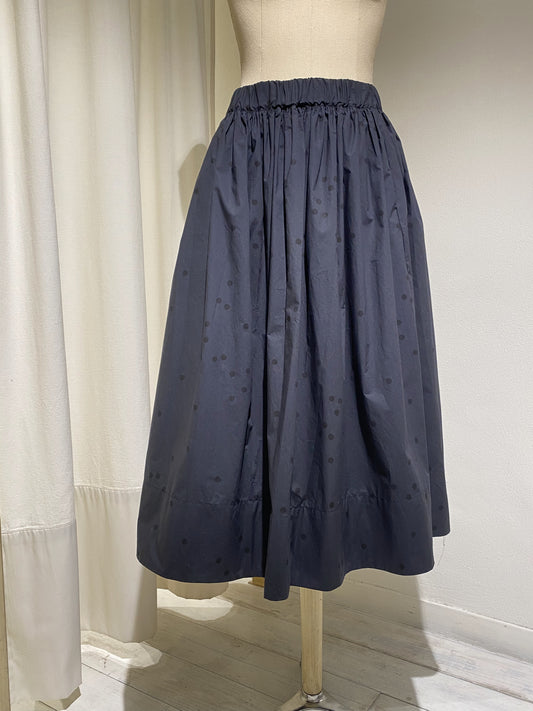 W SKIRT - APUNTOB - DARKGREY/BLACKDOTS