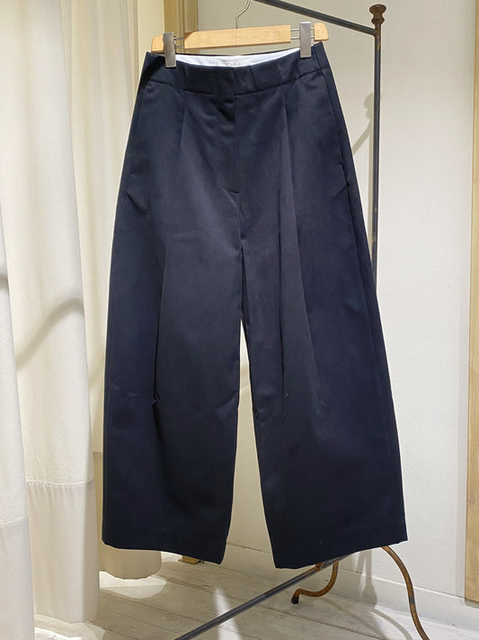 W DORDONI VOLUME PANT - STUDIO NICHOLSON - BLACK