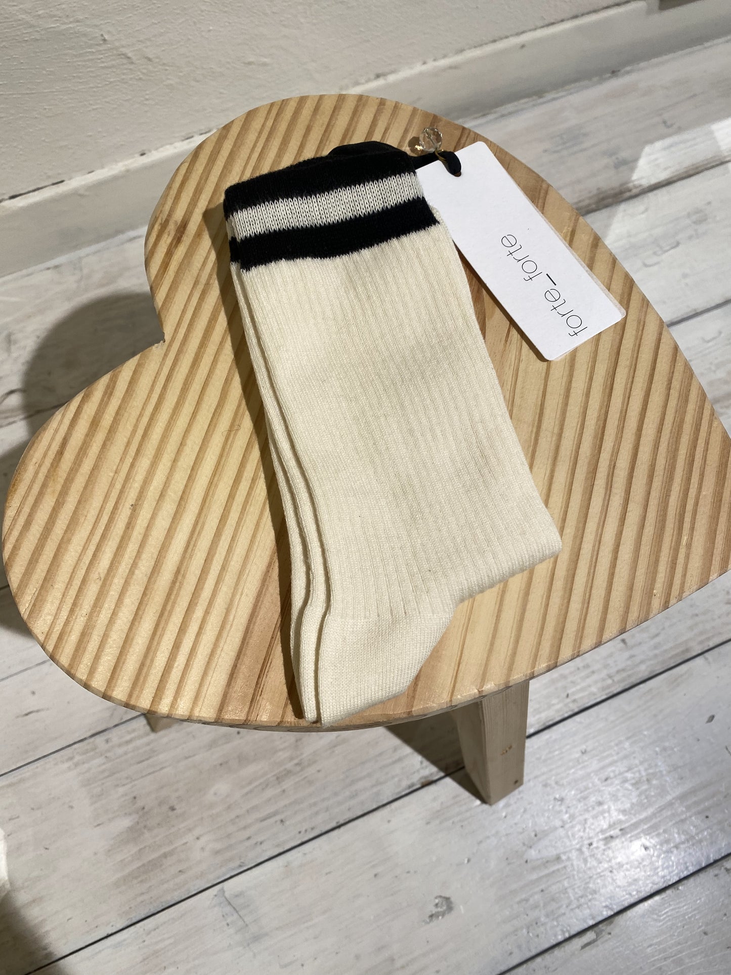 W SOCK - FORTE FORTE - CREAM