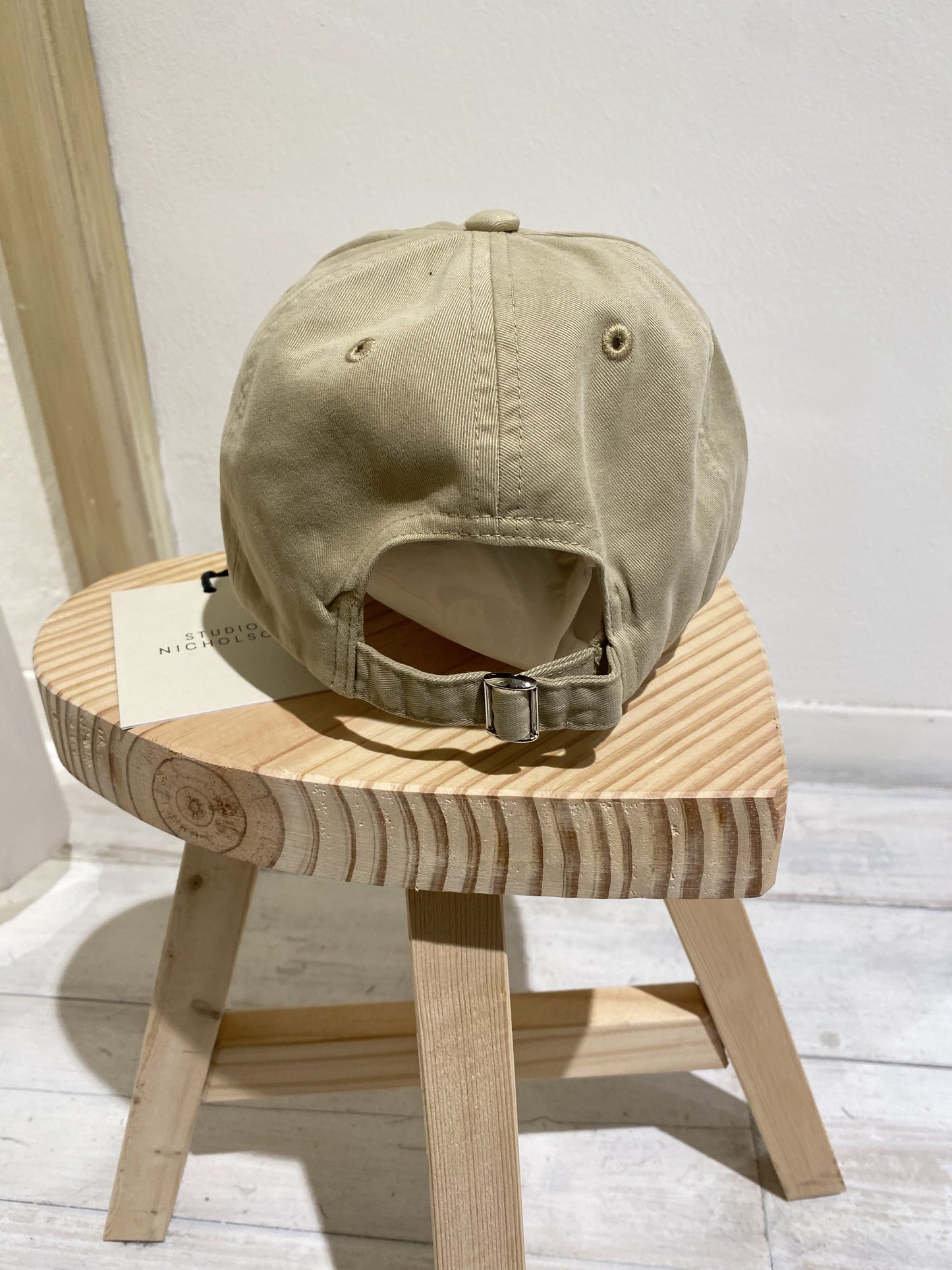 M & W BASEBALL HAT - STUDIO NICHOLSON - SAND