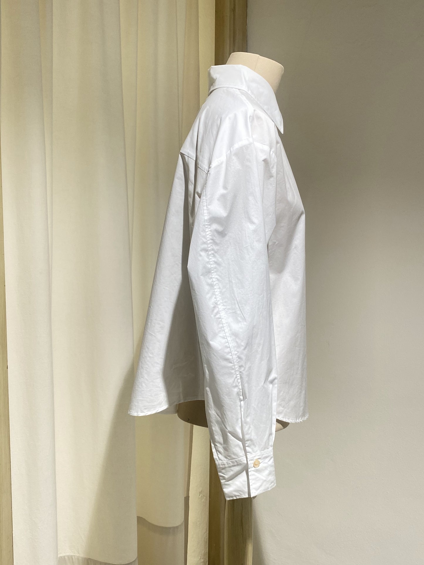 W SHIRT LONG SLEEVE - FORTE FORTE - WHITE