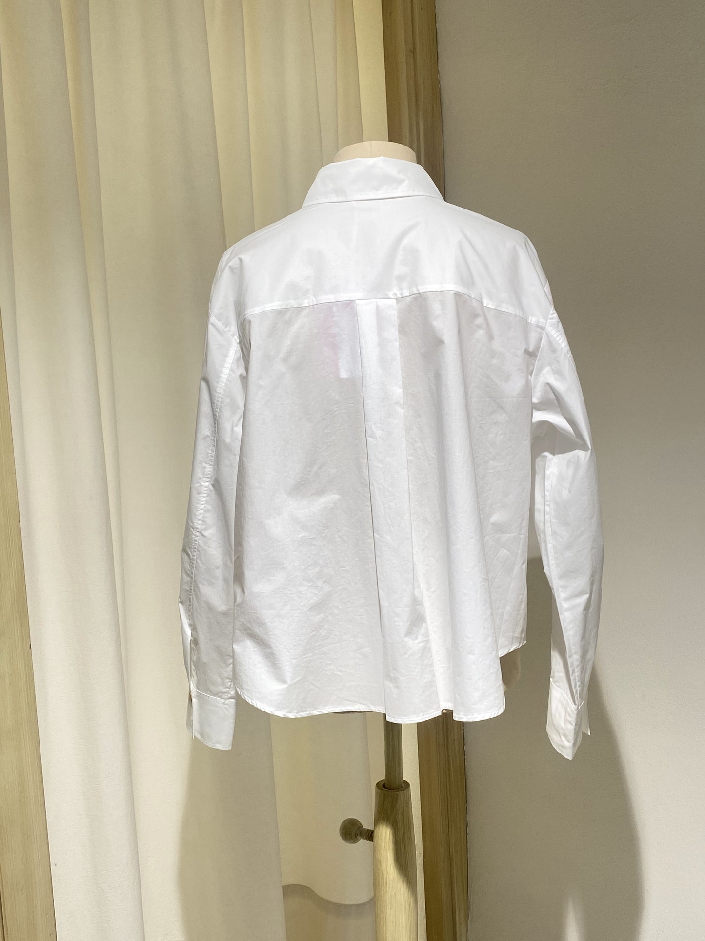 W SHIRT LONG SLEEVE - FORTE FORTE - WHITE