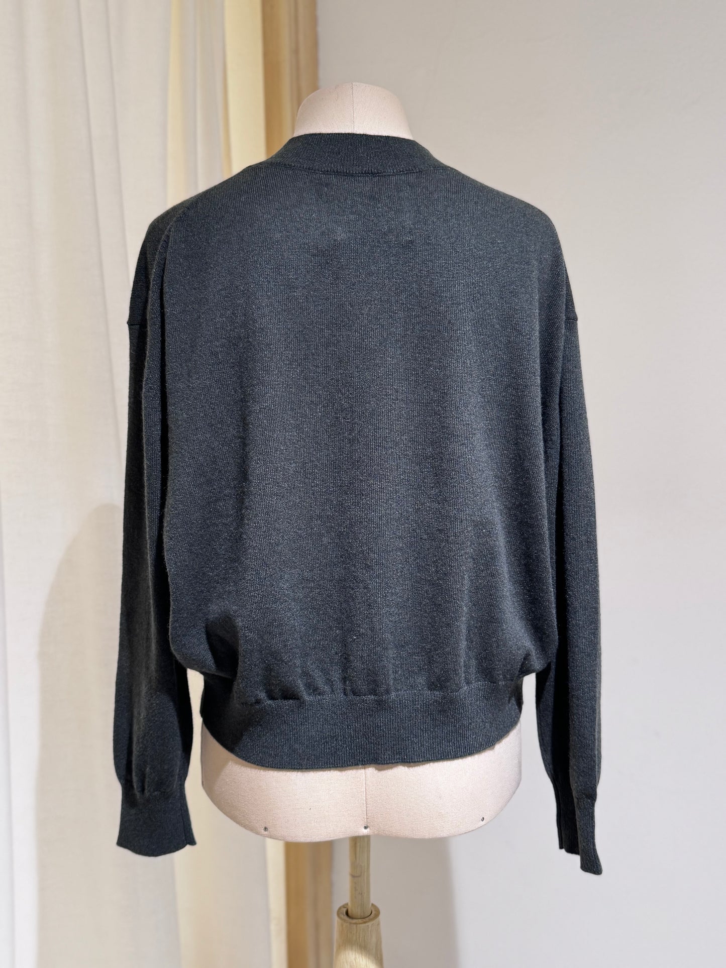 W Slax cashmere sweater - BELLEROSE - Dark Green