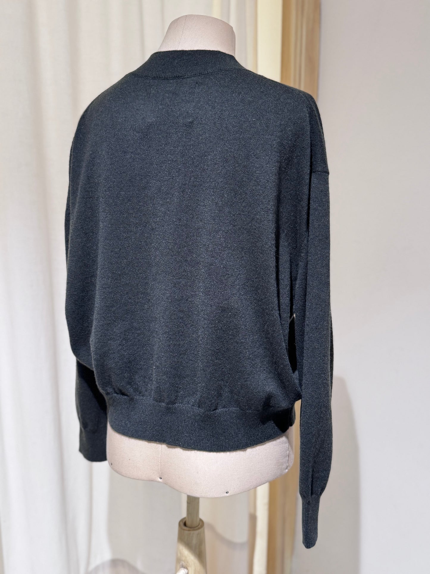 W Slax cashmere sweater - BELLEROSE - Dark Green