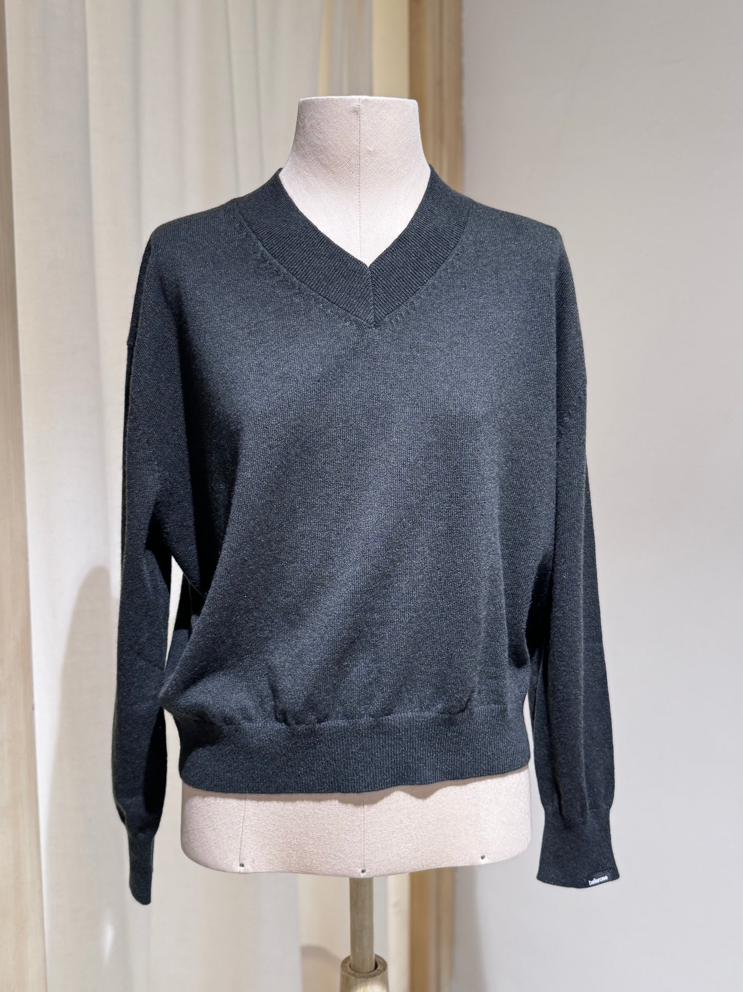 W Slax cashmere sweater - BELLEROSE - Dark Green