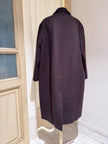 W RIA COAT - STUDIO NICHOLSON - DARK BROWN