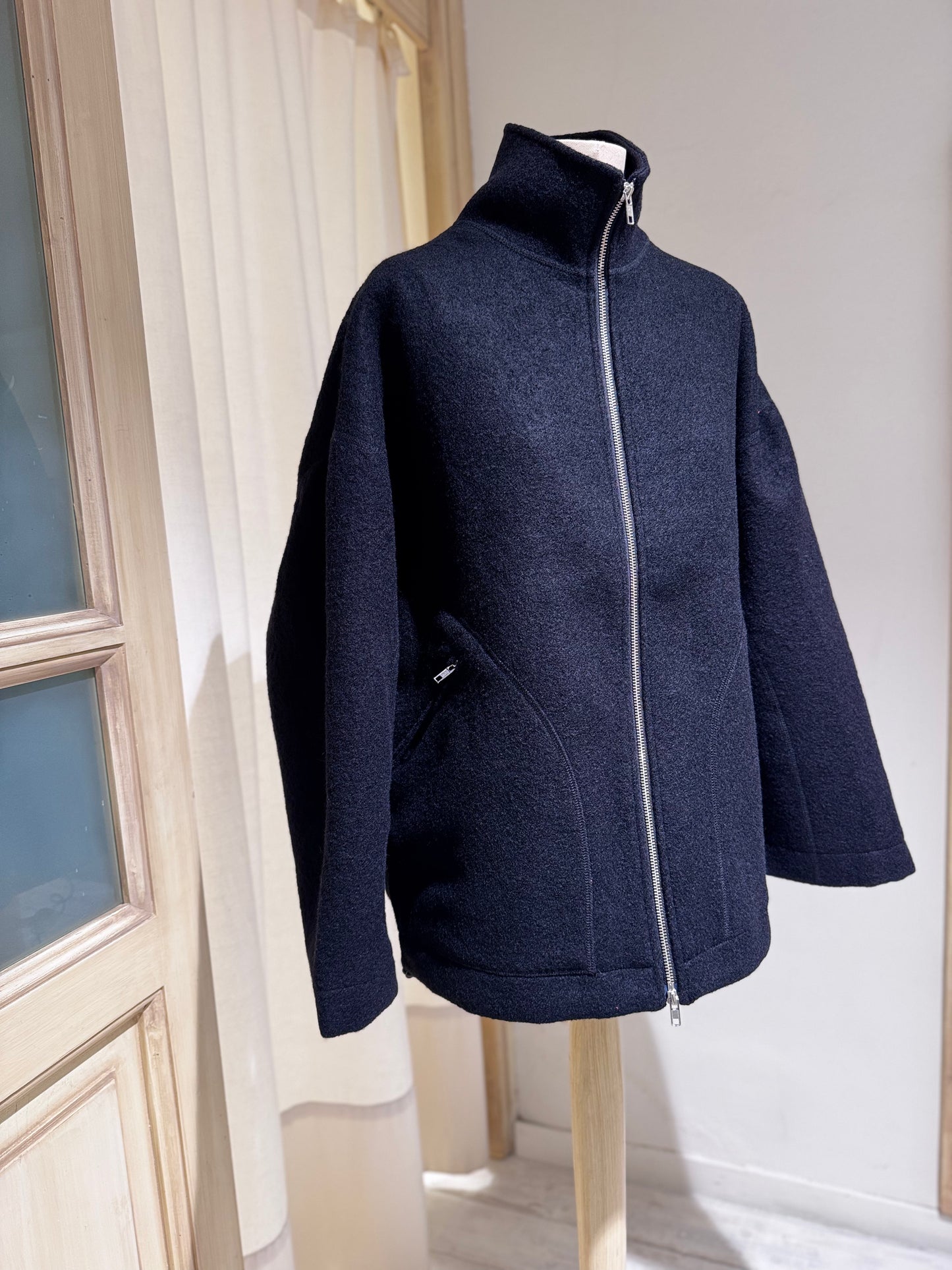 W Aaron Zip Jacket YMC - Black