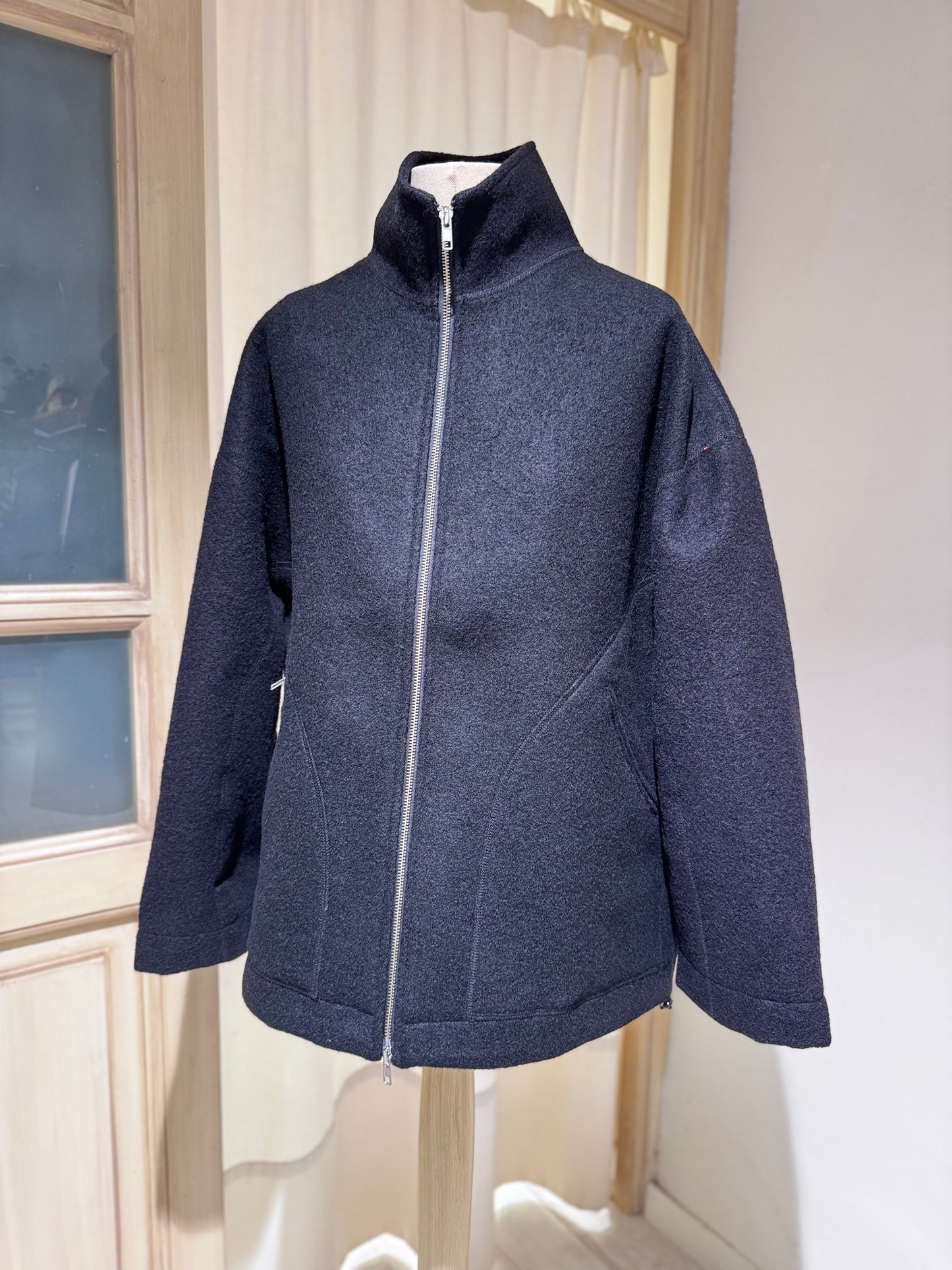 W Aaron Zip Jacket YMC - Black