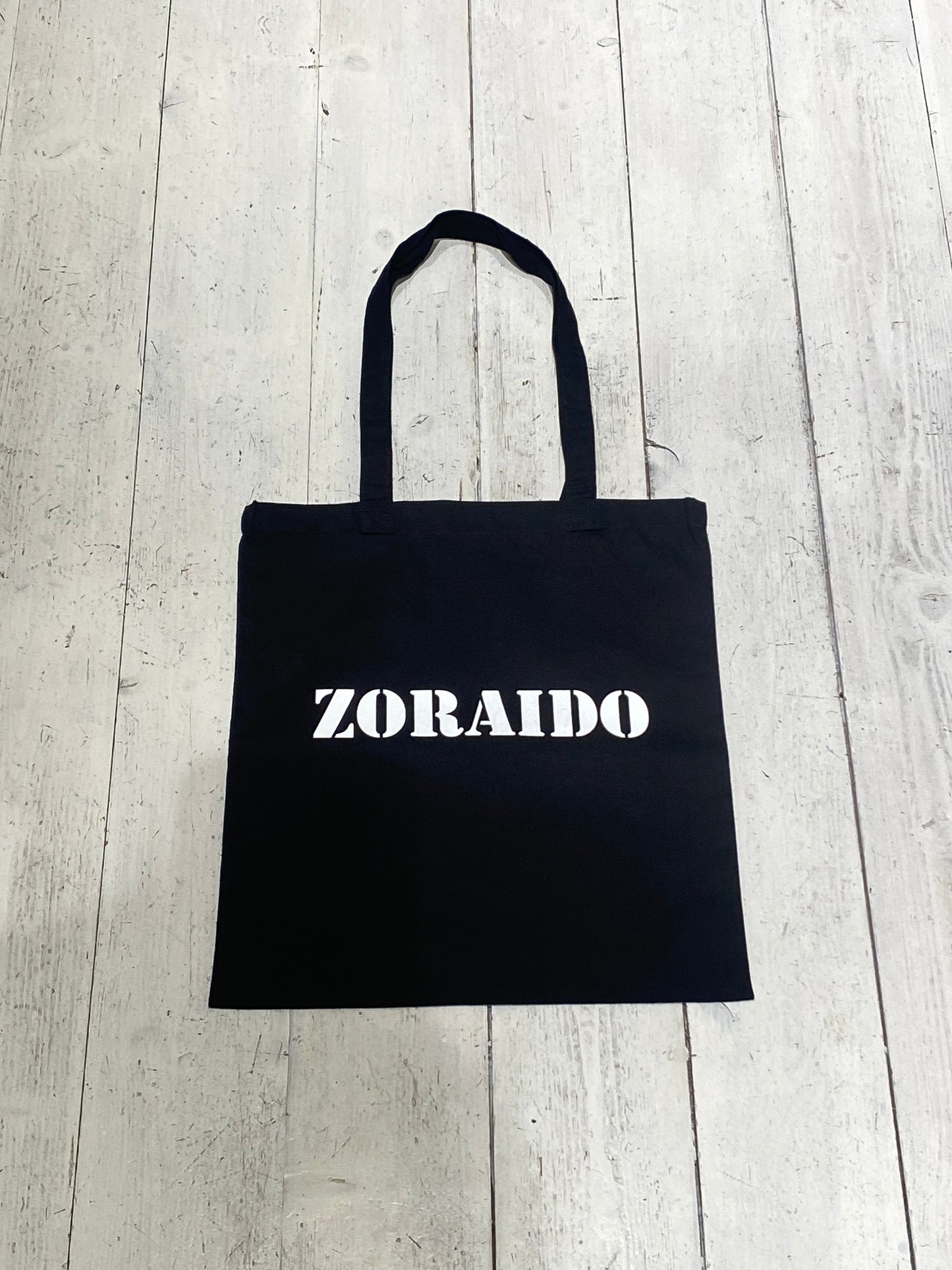 Logo TOTE Bag "ZORAIDO" - BLACK