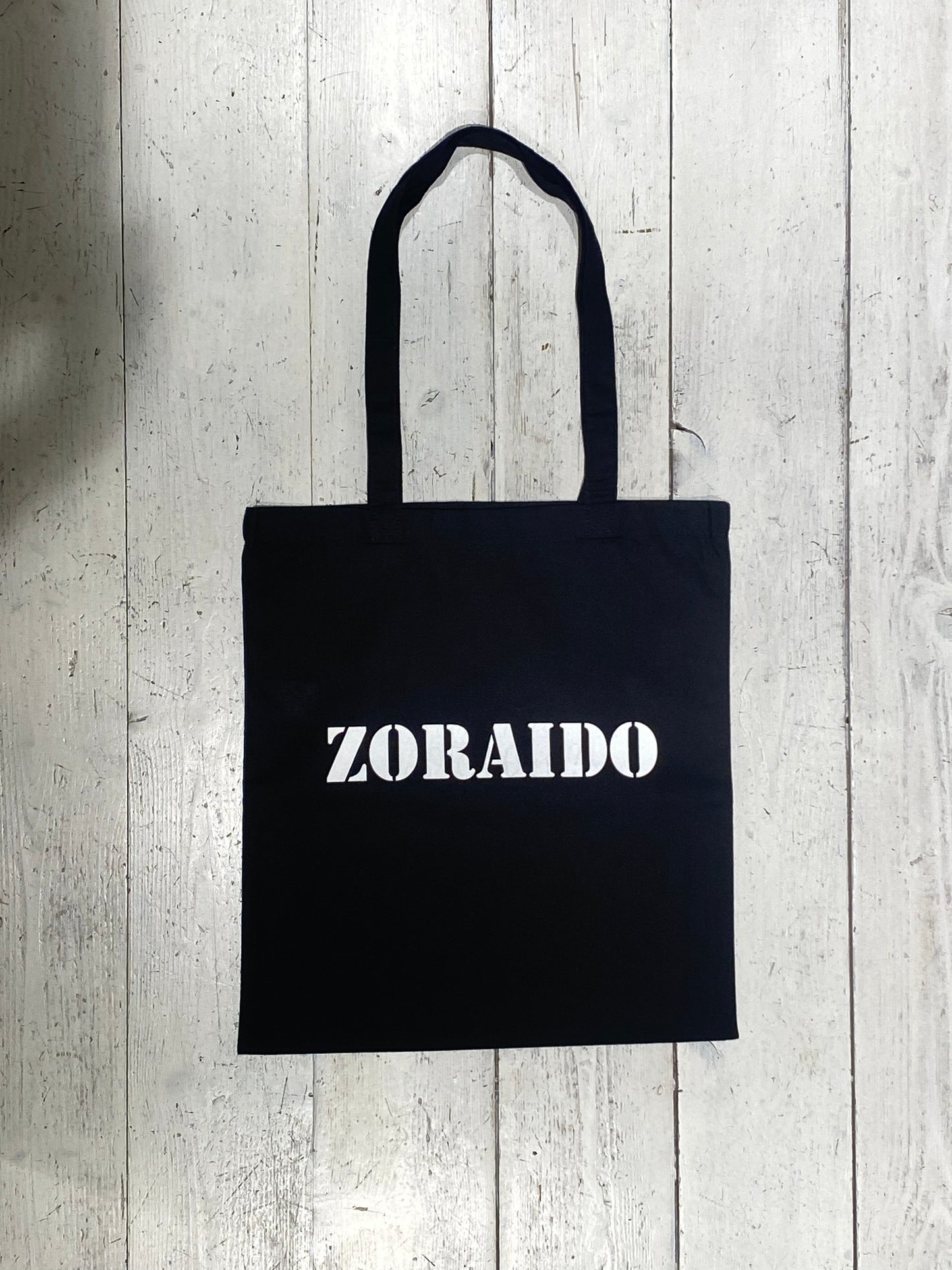 Logo TOTE Bag "ZORAIDO" - BLACK