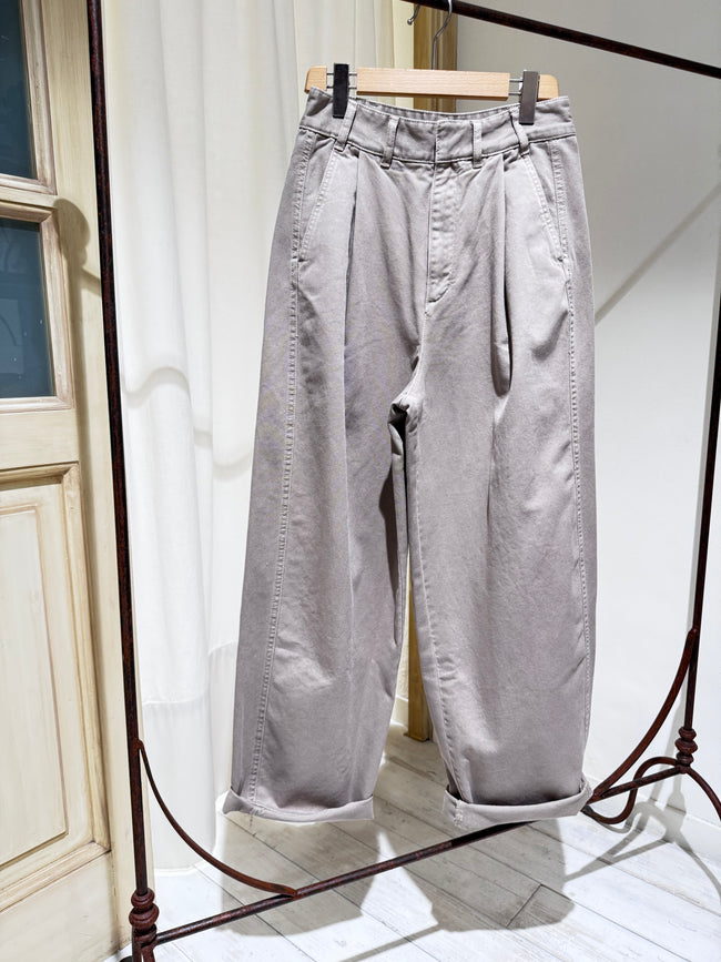 W Pant Gaby SOEUR Grey/Beige