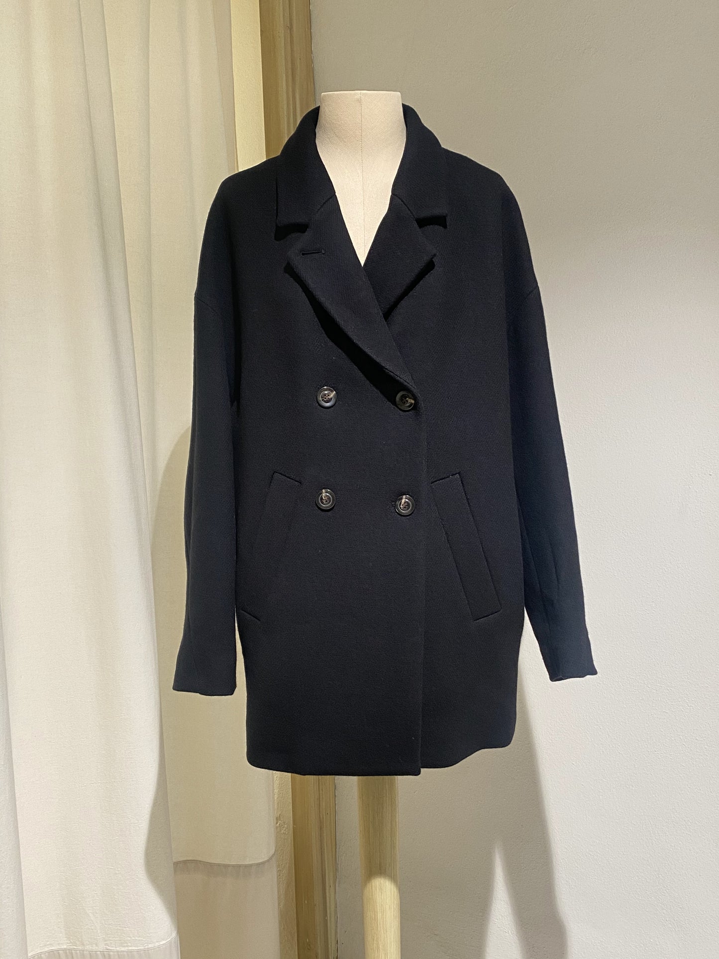 W SALFORD COAT - SEOUR - BLACK