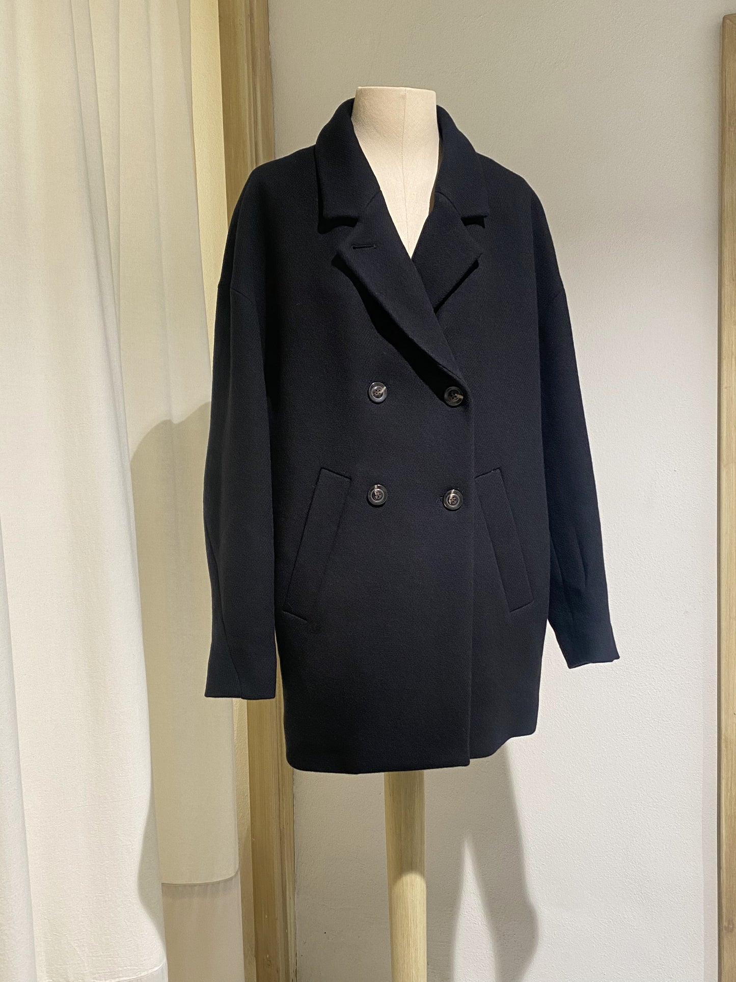 W SALFORD COAT - SEOUR - BLACK