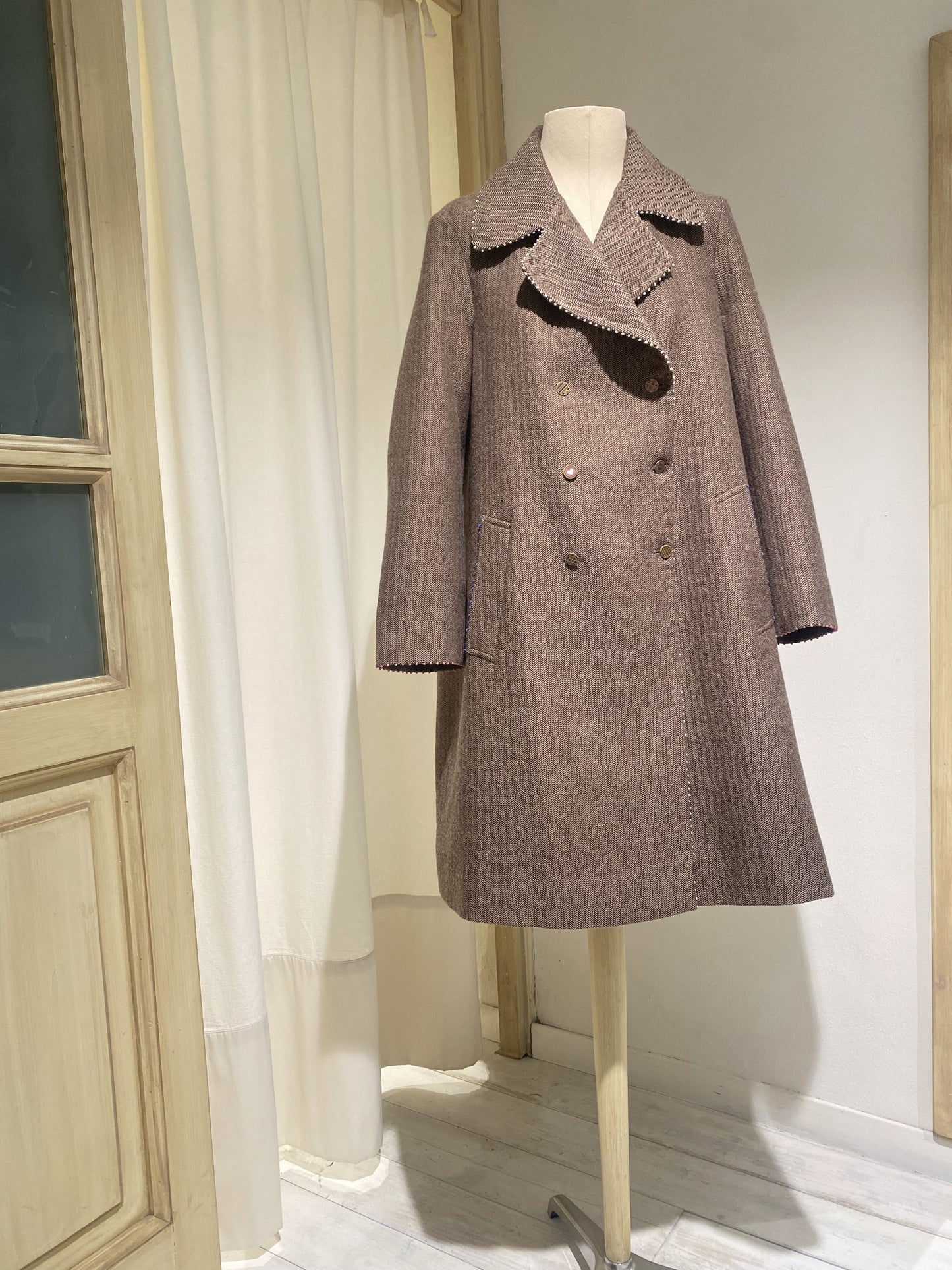 W COAT - I LOVE PÉRO - BROWN/BEIGE